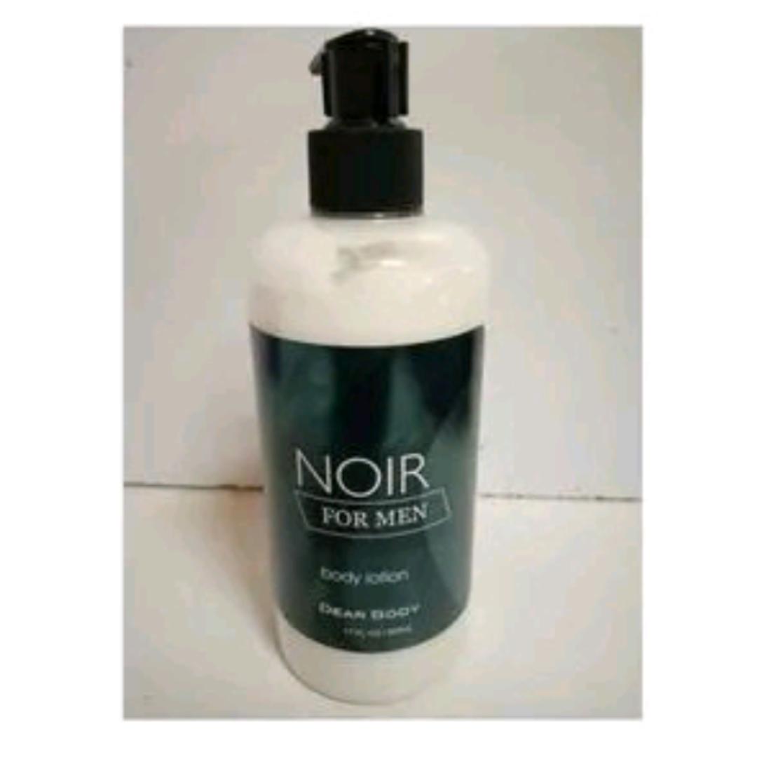 4 Pack Dear Body Noir For Men. Contains Lotion, Shower Gel ,Body Splash & Cream