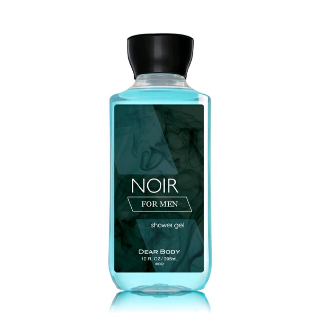 4 Pack Dear Body Noir For Men. Contains Lotion, Shower Gel ,Body Splash & Cream