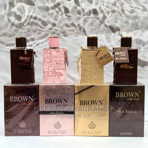 BROWN ORCHID ROSE EDITION 80ML BY FRAGRANCE WORLD
BROWN ORCHID PERFUME FOR MEN BROWN EDP
BROWN ORCHID GOLD EDITION 80ML EDP