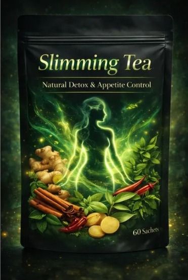 Herbal Slimming Tea with Moringa (30 Sachets) - Natural Detox & Flat tummy