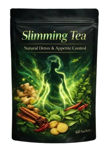 Herbal Slimming Tea with Moringa (30 Sachets) - Natural Detox & Flat tummy