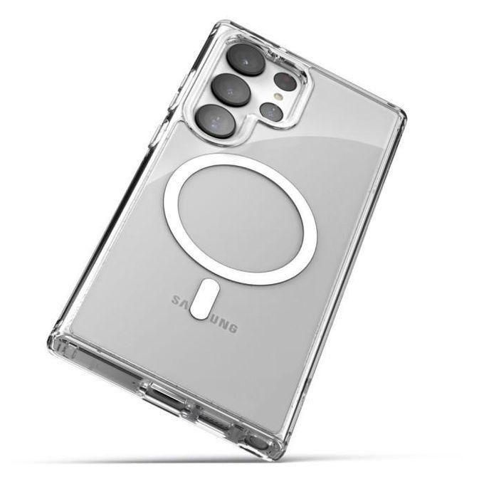 Samsung Phone Case For Galaxy S24 Ultra, S23 Ultra, S22 Ultra Crystal Clear Magsafe Case/Cover