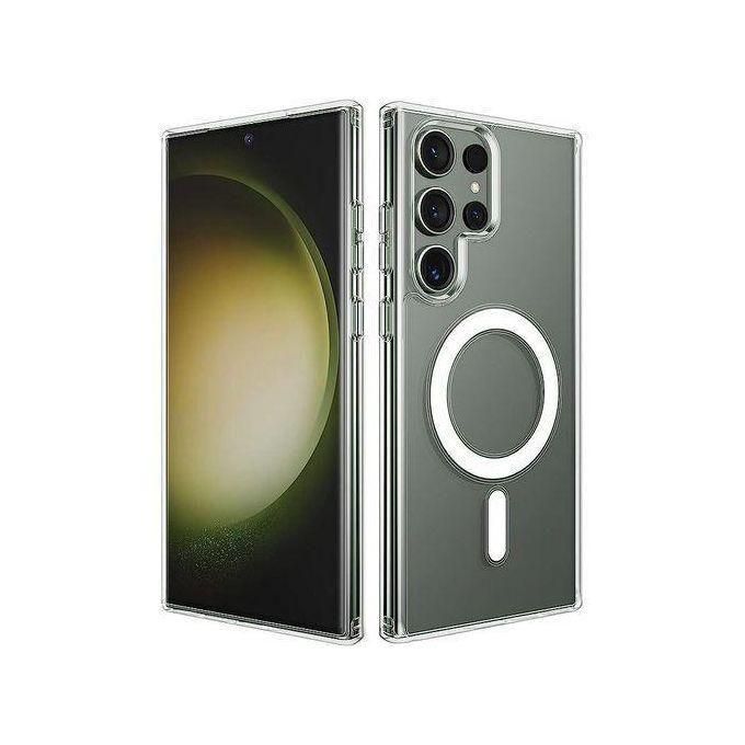 Samsung Phone Case For Galaxy S24 Ultra, S23 Ultra, S22 Ultra Crystal Clear Magsafe Case/Cover
