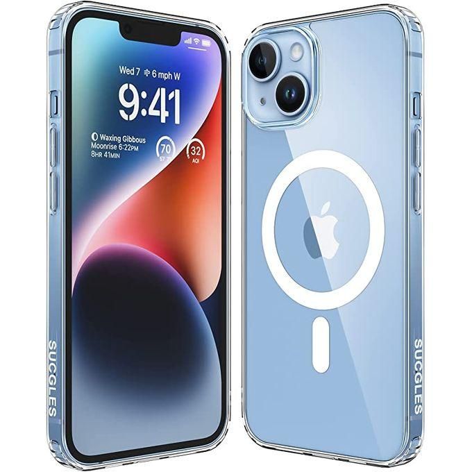 Phone Case For iPhone 11, 12 ,13, 14, 15 Pro Max Magsafe Clear Cases