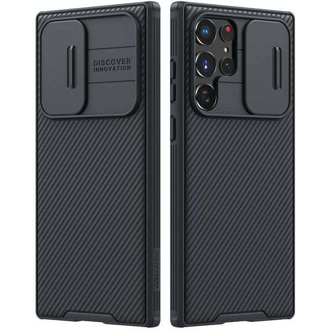 Nilkin Phone Case For Samsung S20 Ultra, S21 Ultra , S23 Ultra , S22 Ultra, S24 Ultra 5G Case (Camshield Hard Cover)