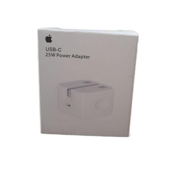 Apple 25W Original Fast Charger adapter For IPhone 11/12/13/ 14/14Pro/14 Max/ 14 Pro Max 15/15 Pro/ 15 Pro Max/ 16 Pro Max