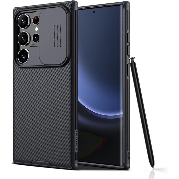 Nilkin Galaxy S24 Ultra S23 Ultra S22 Ultra S21 Ultra Case, CamShield Pro for Samsung Galaxy Case with Slide Camera Cover, Super Frosted Shield