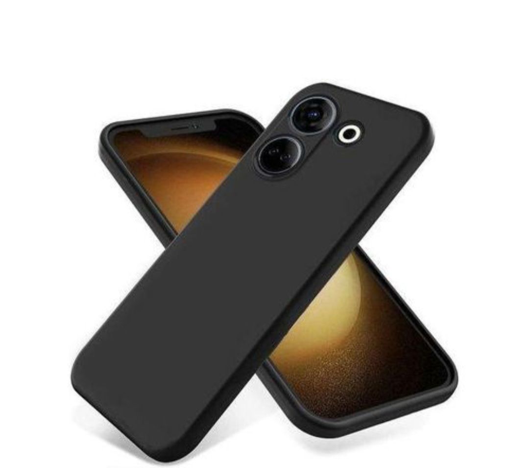Silicone Slim Smooth Phone Case Cover for Tecno Camon 20 Pro/ Camon 20