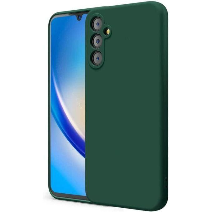 Samsung Galaxy A14 5G/4G Black, Blue, Green, Pink Soft Silicone Phone Case/ Cover