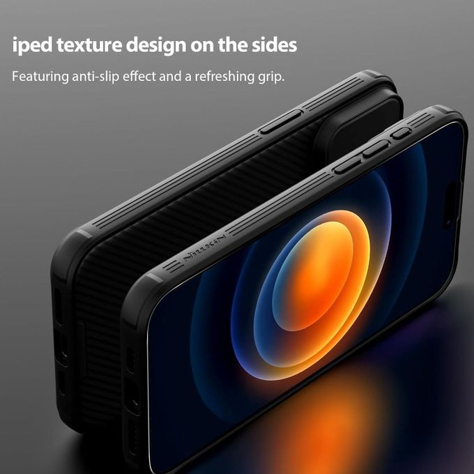 Nilkin For iPhone 15 Pro case, CamShield Pro For 15 Pro Case with Slide Camera Cover