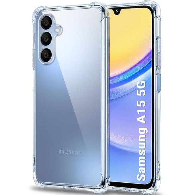 Samsung Galaxy A15 5G Shockproof Soft TPU Case Cushioned Edges for Ultimate Protection Back Cover