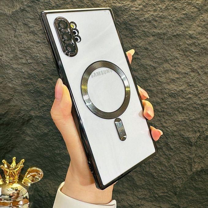 Samsung Galaxy Note 10 MagSafe Case, Full Protection Clear Magnetic Case Compatible with MagSafe Elegant Anti-Scratch Case Cover