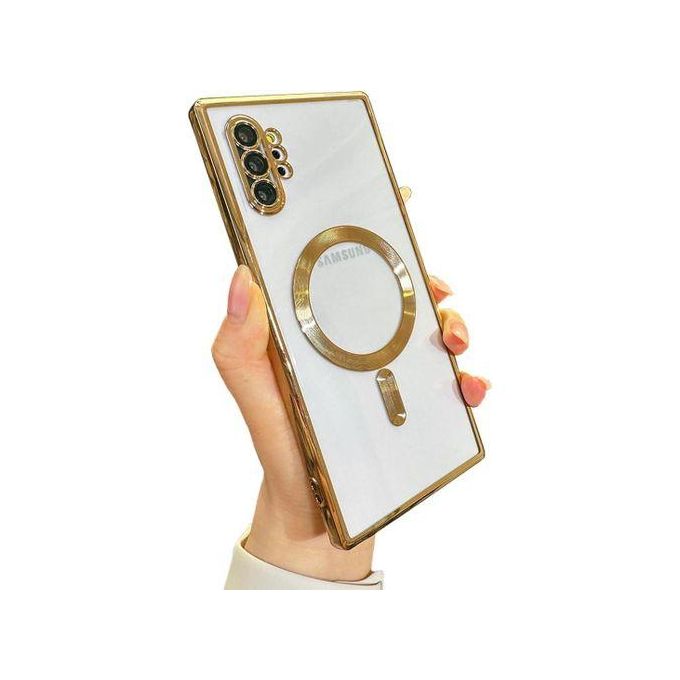 Samsung Galaxy Note 10 MagSafe Case, Full Protection Clear Magnetic Case Compatible with MagSafe Elegant Anti-Scratch Case Cover