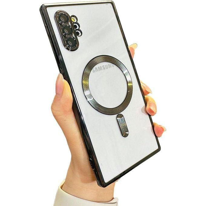 Samsung Galaxy Note 10 MagSafe Case, Full Protection Clear Magnetic Case Compatible with MagSafe Elegant Anti-Scratch Case Cover