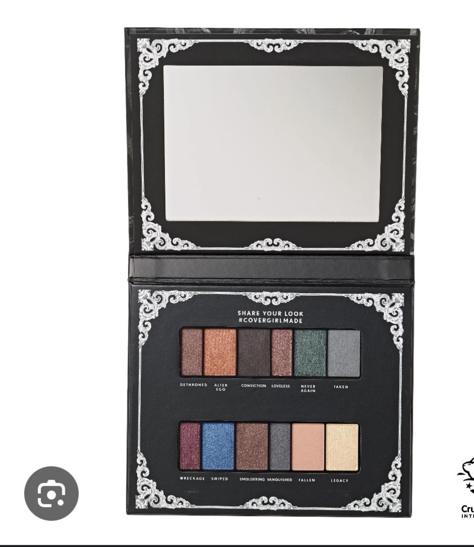 12 shades that delivers rich, long-lasting color.A lush eyeshadow palette . Enhance your inner queen with COVERGIRL's TruNaked Her Majesty Eyeshadow Palette which features a range of neutrals, bol