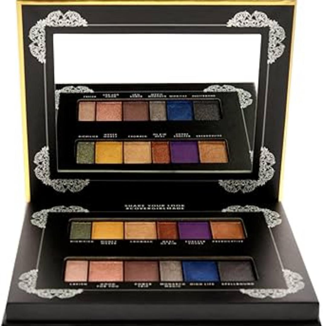 12 shades that delivers rich, long-lasting color.A lush eyeshadow palette . Enhance your inner queen with COVERGIRL's TruNaked Her Majesty Eyeshadow Palette which features a range of neutrals, bol