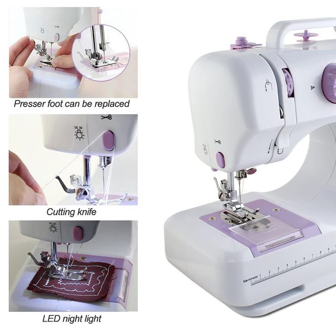 Portable Electric Sewing Machines Household Sewing Machine For Beginners