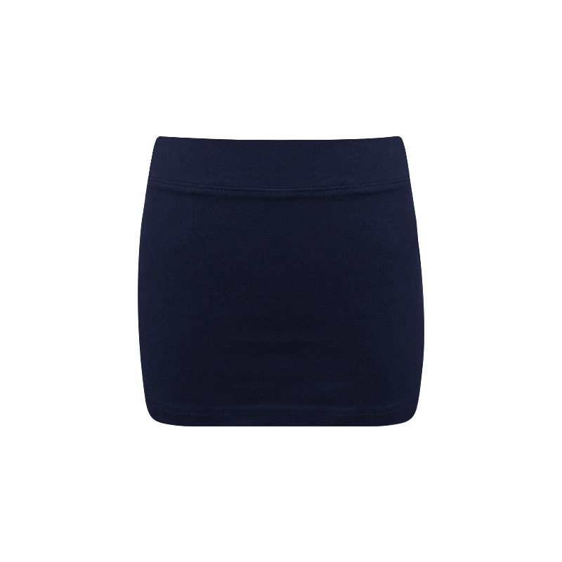 Outdoor exposed high-waisted hip skirt, miniskirt, hot girl no safety pants, a-line short skirt