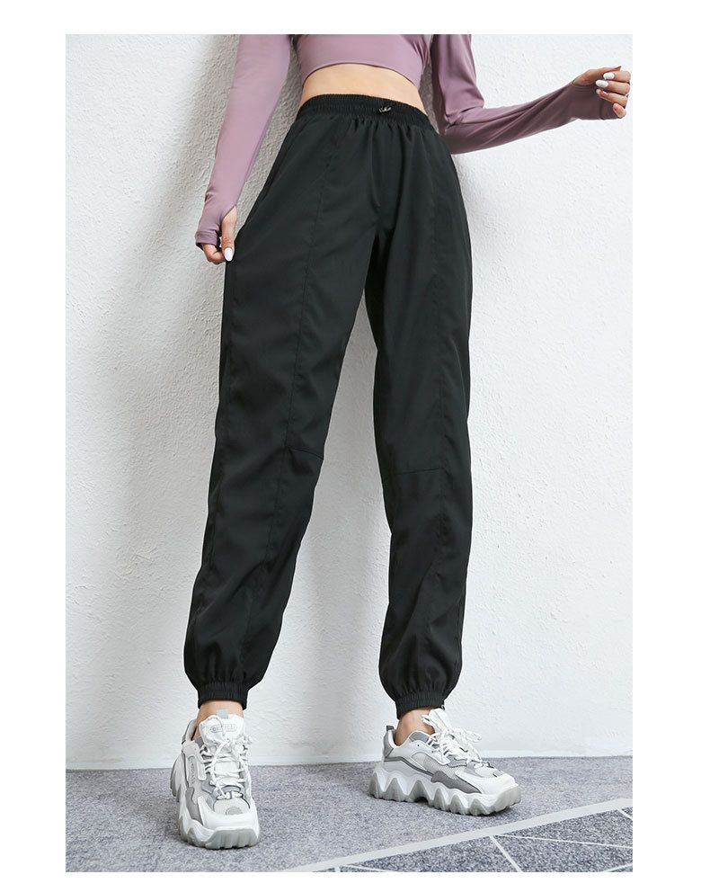 New sweatpants women's running fitness loose pants breathable hip tilt slim quick-drying casual yoga leggings
