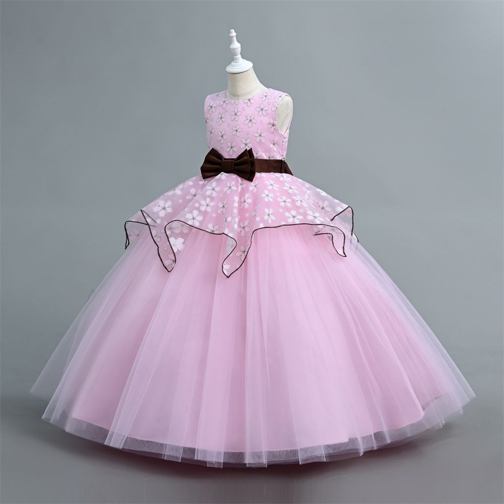 Summer New Premium Baby Dress Girls Princess Skirt Mesh Children's Dress