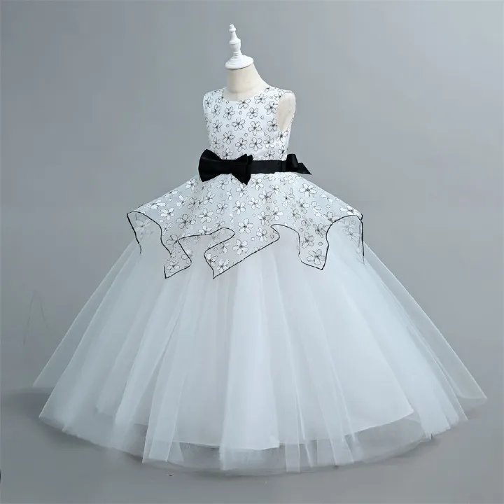 Summer New Premium Baby Dress Girls Princess Skirt Mesh Children's Dress