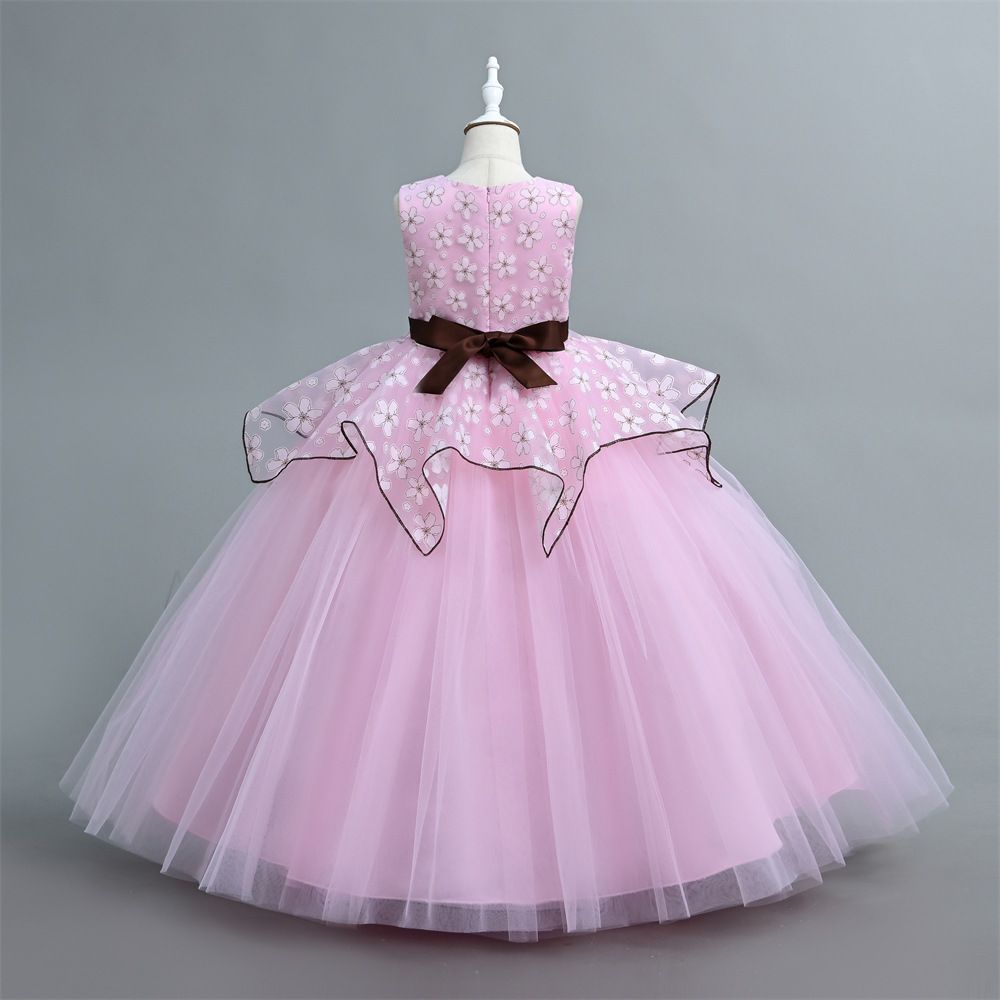 Summer New Premium Baby Dress Girls Princess Skirt Mesh Children's Dress