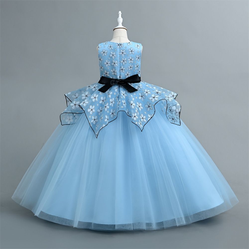 Summer New Premium Baby Dress Girls Princess Skirt Mesh Children's Dress