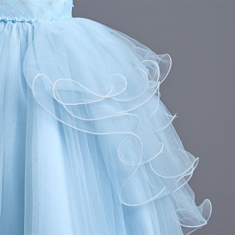 Girls dress princess dress fashion piano dress baby mesh tutu dress kids dress for women