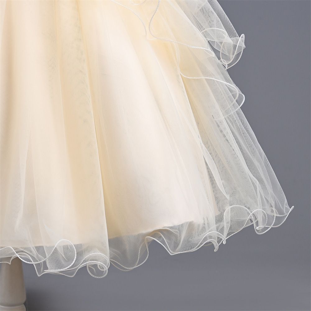 Girls dress princess dress fashion piano dress baby mesh tutu dress kids dress for women