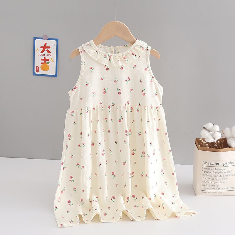 Girls summer dress new children's dress long dress children's summer dress little girl princess dress
