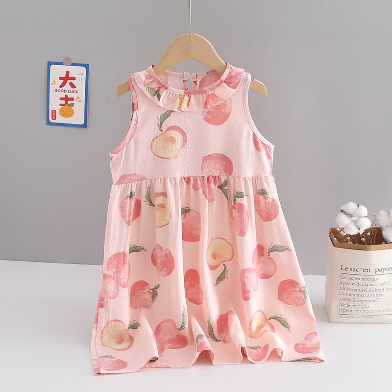 Girls summer dress new children's dress long dress children's summer dress little girl princess dress