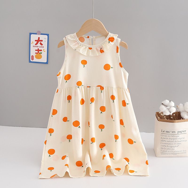 Girls summer dress new children's dress long dress children's summer dress little girl princess dress