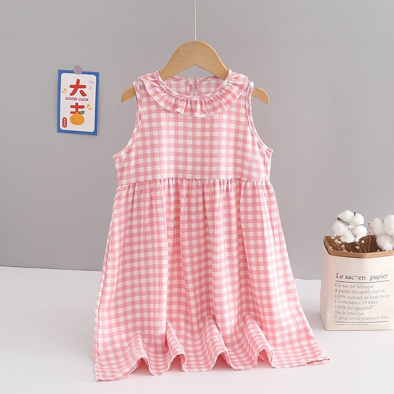 Girls summer dress new children's dress long dress children's summer dress little girl princess dress