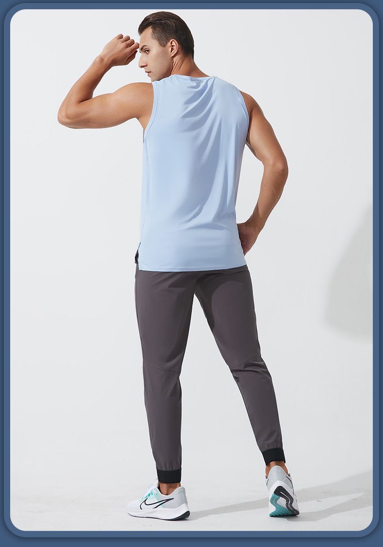 Thin woven quick-drying pants men's outdoor running pants fitness training pants casual loose track pants