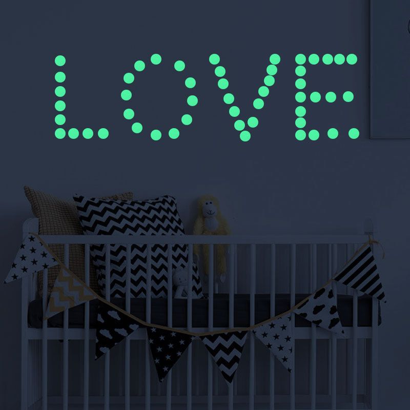 60/126pcs Glow in The Dark round Stickers for Ceiling, Adhesive  3D Glowing round for Kids Bedroom,Luminous Stars Stickers Create a Realistic Starry Sky,Room Decor,Wall Stickers