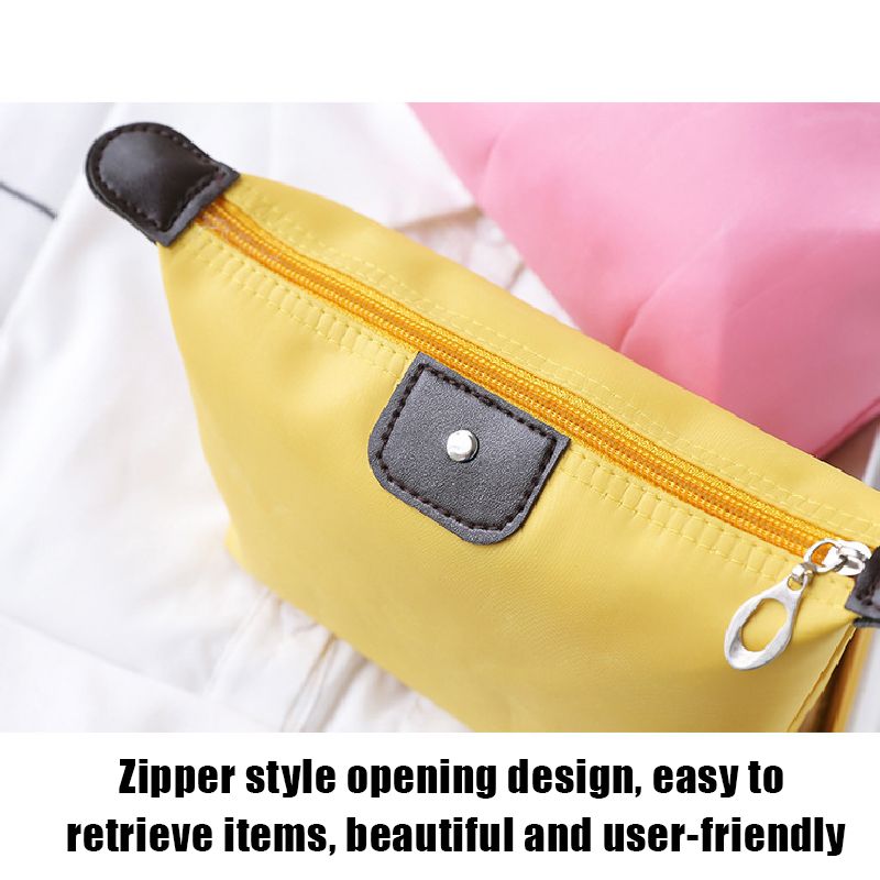 1 PC Travel Makeup Bags Cosmetic Organizer Bag: Large Capacity Make up Bag - Nylon Toiletry Bag for Women - Wide Open Portable Pouch 
﻿