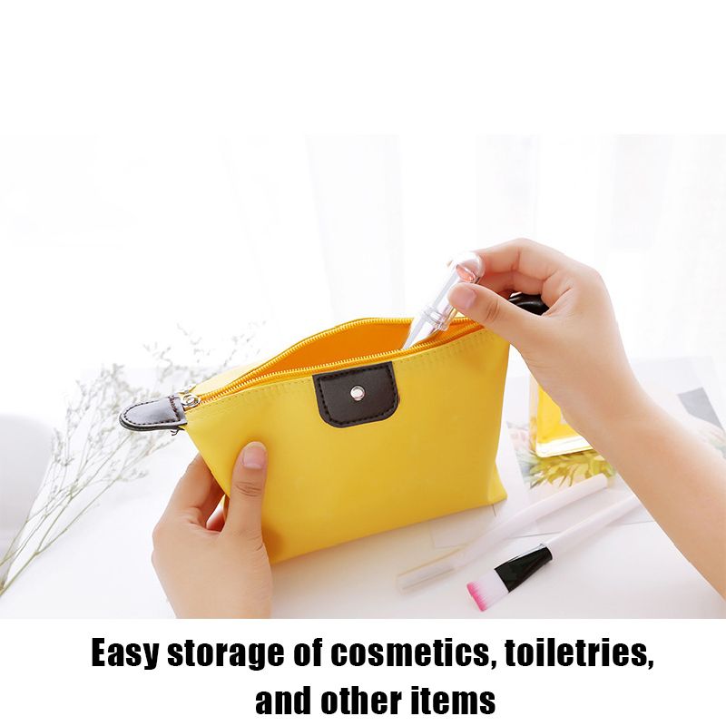 1 PC Travel Makeup Bags Cosmetic Organizer Bag: Large Capacity Make up Bag - Nylon Toiletry Bag for Women - Wide Open Portable Pouch 
﻿