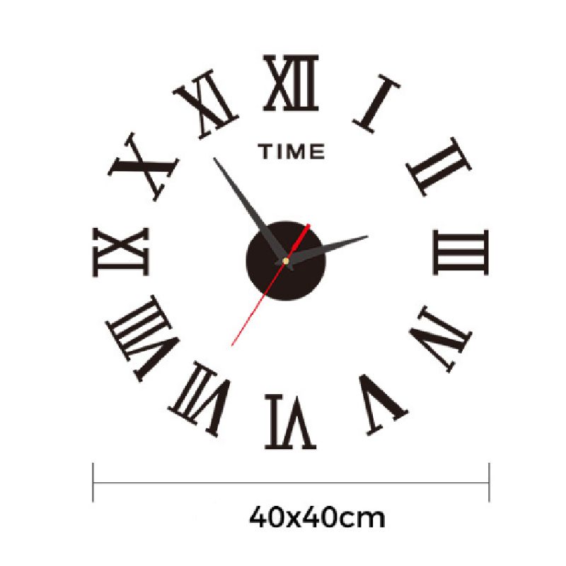 1 PC 3D DIY Wall Clock Acrylic Mirror Stickers Wall Clocks For Home Decoration Living Room Quartz Needle Hanging Watch Europe Horloge ,Home Decor ,Room Decor
﻿