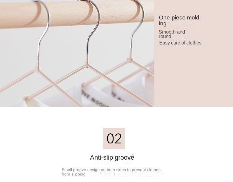 5pcs/10pcs high-end anti slip hangers for adults, thick plastic dipping clothes racks for drying clothes, home furnishings, student dormitories, extra thick hangers