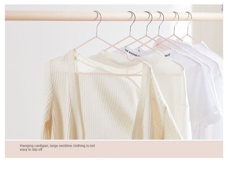5pcs/10pcs high-end anti slip hangers for adults, thick plastic dipping clothes racks for drying clothes, home furnishings, student dormitories, extra thick hangers