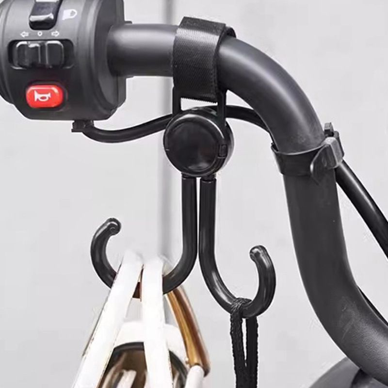 1pc Electric scooter Velcro hook, motorcycle hook, bicycle without punching, multifunctional electric bike hook