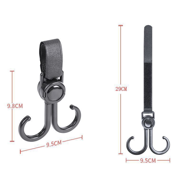 1pc Electric scooter Velcro hook, motorcycle hook, bicycle without punching, multifunctional electric bike hook