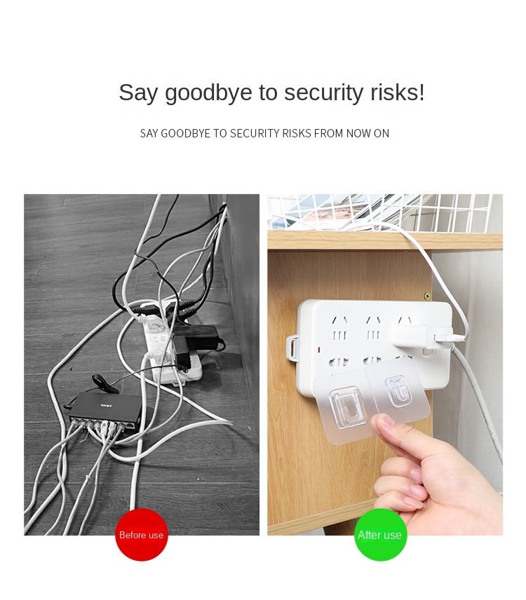 2/4pair child and mother buckles, strong stickers, buckles, non-punching letter buckles, non-marking hooks, plastic buckles, wall socket retainers, hooks