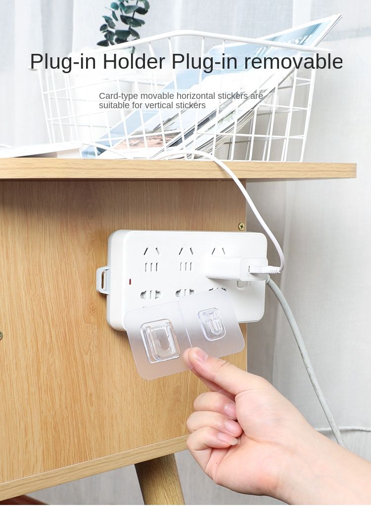 2/4pair child and mother buckles, strong stickers, buckles, non-punching letter buckles, non-marking hooks, plastic buckles, wall socket retainers, hooks