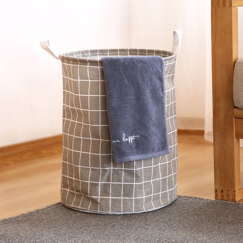 1pcs Collapsible fabric, cotton and linen, dirty clothes basket, dirty clothes basket, large clothes basket, basket for children's toys