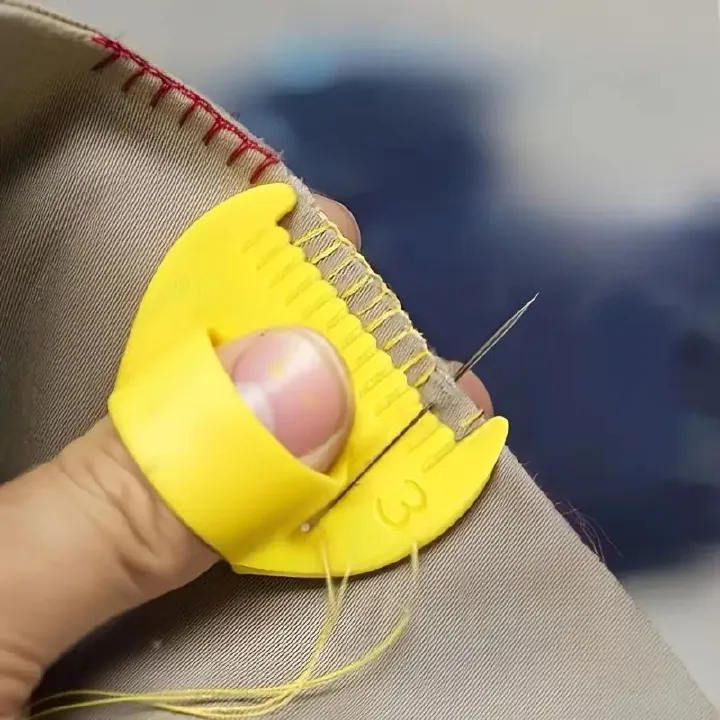 1pc DIY Hand Stitching Auxiliary Tools, Home Sewing Edges, Lock Edges, Sewing Templates, Accessories, Fabric Top Needles, Patching Tools, Rulers