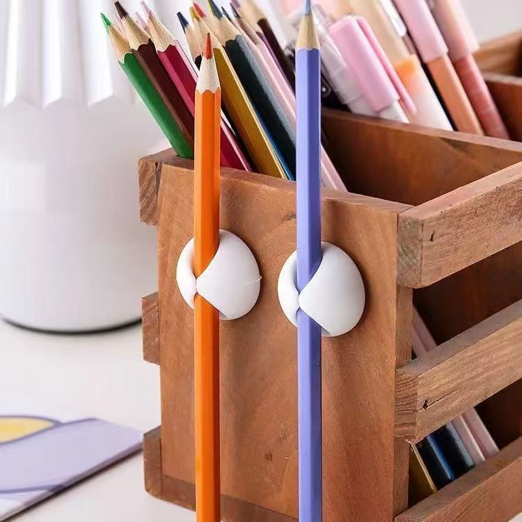 2/3 piece data cable storage rack, strong adhesive desktop data cable management easy to open, tidy phone charging cable holder suitable for home, office, car, desk, bedside table