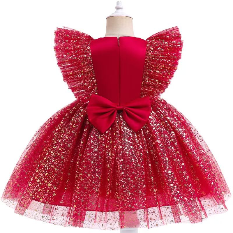 Princess Party Outfits Girl Dress Bridesmaid Pageant Gown Dress Girl Kids Dresses for Girls Teenager Party Wedding Clothes