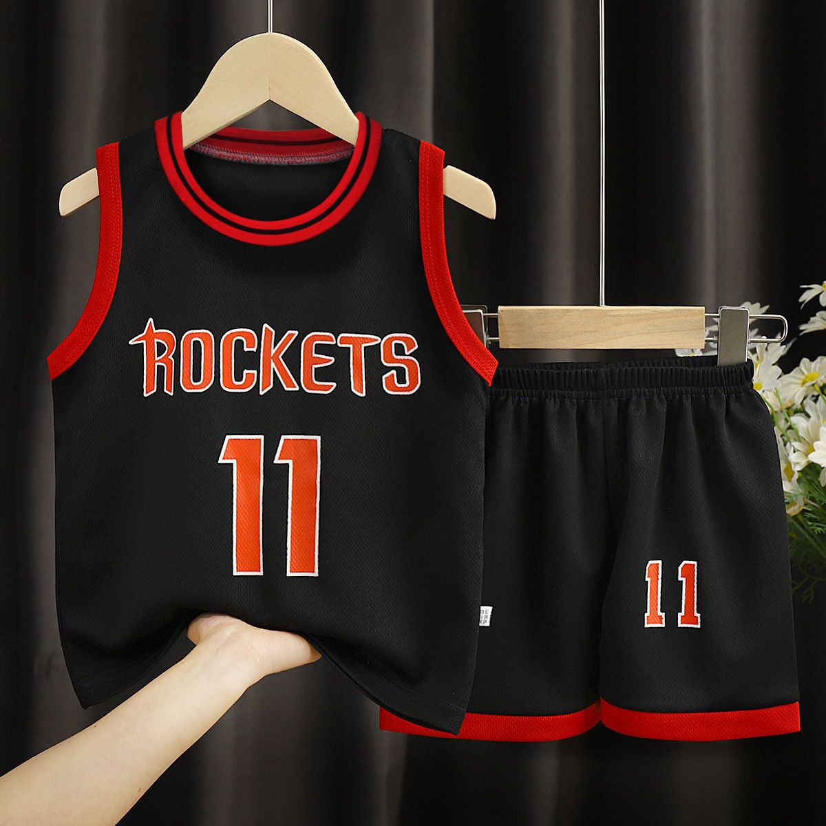 Children Sets Summer Short Sleeve Basketball T-shirts Shorts for Children Clothing Quick-drying Sport Tank Tops Kids Clothes
