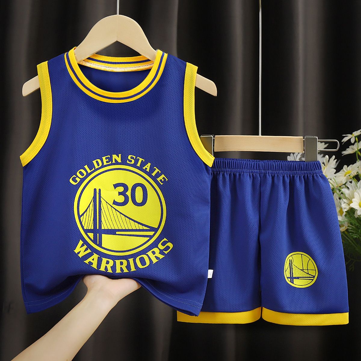 Children Sets Summer Short Sleeve Basketball T-shirts Shorts for Children Clothing Quick-drying Sport Tank Tops Kids Clothes